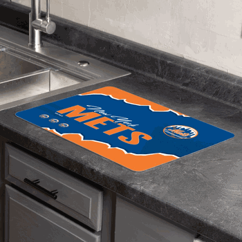 MLB New York Mets Torn Small Mat 15�20 inches