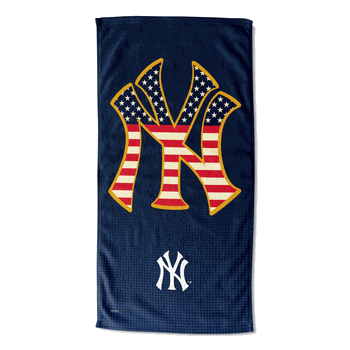 MLB New York Yankees Celebrate Series Beach Towel 30x60 Inches