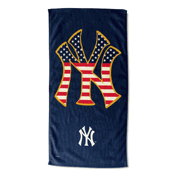 MLB New York Yankees Celebrate Series Printed Beach Towel