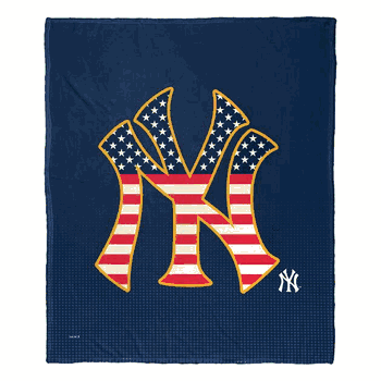 MLB New York Yankees Celebrate Series Silk Touch Throw