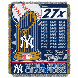 MLB New York Yankees Commemorative Series Throw