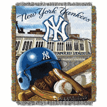 MLB New York Yankees Homefield Advantage Tapestry Throw