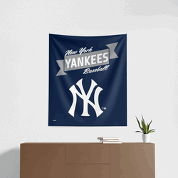 MLB New York Yankees Premium Wall Hanging 34 x 40 Inches