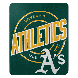 MLB Oakland Athletics Campaign Fleece Throw