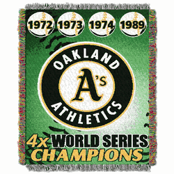 MLB Oakland Athletics Commemorative Series Throw