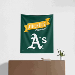 MLB Oakland Athletics Premium Wall Hanging 34 x 40 Inches