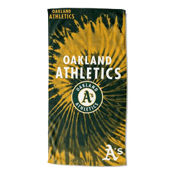 MLB Oakland Athletics Pyschedelic Beach Towel 30x60 Inches
