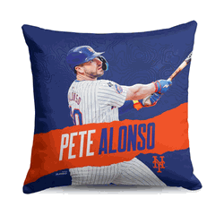 MLB Pete Alonso Player Throw Pillow 18 x 18 Inches