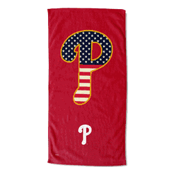 MLB Philadelphia Phillies Celebrate Series Printed Beach Towel