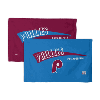 MLB Philadelphia Phillies Cooperstown Collection Throwback Fan Towel 2 Pack 16 x 25 Inches
