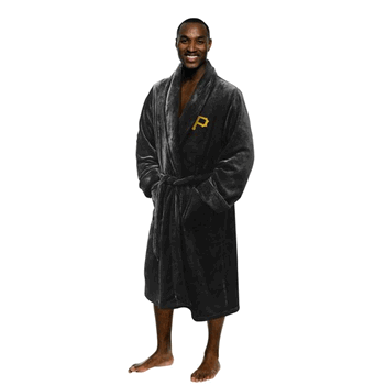 MLB Pittsburgh Pirates L/XL Silk Touch Robe 26 x 47 Inches