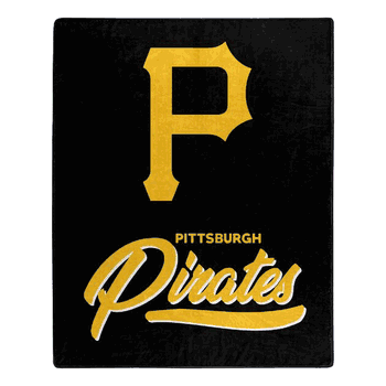 MLB Pittsburgh Pirates Signature Raschel Throw