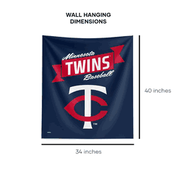 MLB Premium Colorado Rockies Printed Wall Hanging(Pod) 34in x 40in