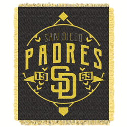 MLB San Diego Padres Ace Jacquard Throw
