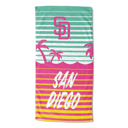 MLB San Diego Padres City Connect Beach Towel 30x60 Inches