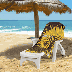 MLB San Diego Padres Pyschedelic Beach Towel