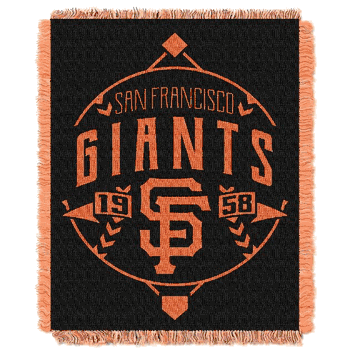 MLB San Francisco Giants Ace Jacquard Throw