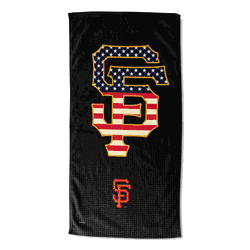 MLB San Francisco Giants Celebrate Series Printed Beach Towel