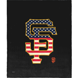 MLB San Francisco Giants Celebrate Series Silk Touch Throw Blanket 50x60 Inches