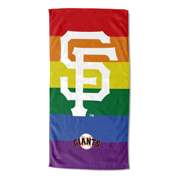 MLB San Francisco Giants Pride Series Beach Towel 30x60 Inches
