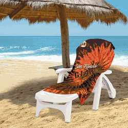 MLB San Francisco Giants Pyschedelic Beach Towel