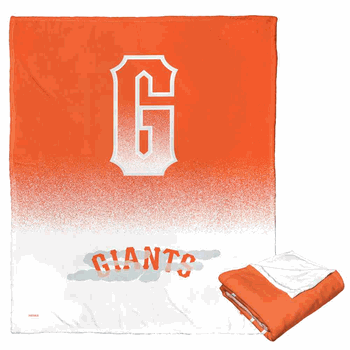 MLB San Francisco Giants Silk City Connect Touch Throw Blanket 50x60 Inches