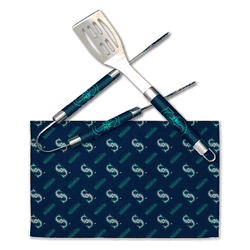 MLB Seattle Mariners Bbq Grill Utensil Set