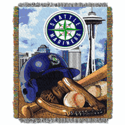 MLB Seattle Mariners Homefield Advantage Tapestry Throw