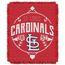 MLB St. Louis Cardinals Ace Jacquard Throw