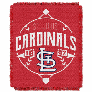 MLB St. Louis Cardinals Ace Jacquard Throw
