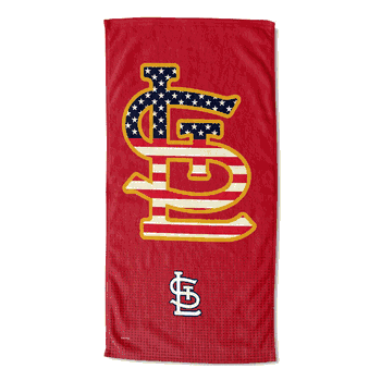 MLB St. Louis Cardinals Celebrate Series Printed Beach Towel