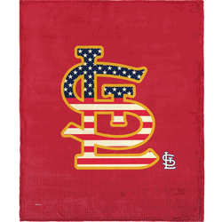 MLB St. Louis Cardinals Celebrate Series Silk Touch Throw Blanket 50x60 Inches