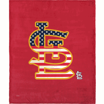 MLB St. Louis Cardinals Celebrate Series Silk Touch Throw Blanket 50x60 Inches