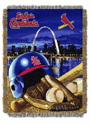 MLB St. Louis Cardinals Homefield Advantage Tapestry Throw