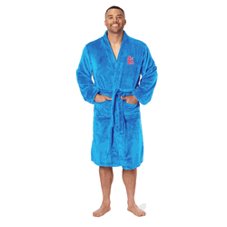 MLB St. Louis Cardinals Light Blue L/XL Silk Touch Robe 26x47 Inches