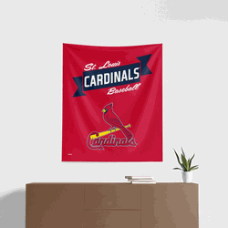 MLB St. Louis Cardinals Premium Wall Hanging 34 x 40 Inches