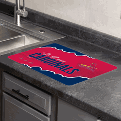 MLB St. Louis Cardinals Torn Small Mat 15�20 inches