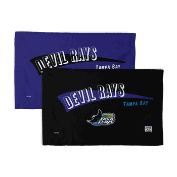 MLB Tampa Bay Rays Cooperstown Collection Throwback Fan Towel 2 Pack 16 x 25 Inches