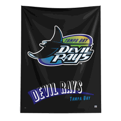 MLB Tampa Bay Rays Cooperstown Collection Throwback  Wall Hanging 50 x 60 Inches