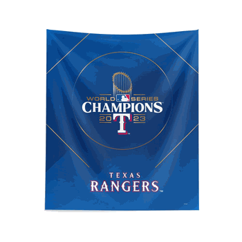 MLB Texas Rangers 2023 WSP Manifest Wall Hanging 34 x 40 Inches