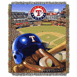 MLB Texas Rangers Homefield Advantage Tapestry Throw