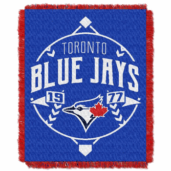 MLB Toronto Blue Jays Ace Jacquard Throw