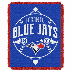 MLB Toronto Blue Jays Ace Jacquard Throw