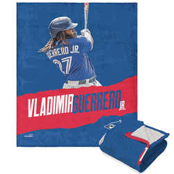 MLB Vladamir Guerrero Jr Player Silk Touch Sherpa Throw Blanket 50 x 60 Inches