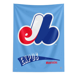MLB Washington Nationals Cooperstown Collection Throwback  Wall Hanging 50 x 60 Inches