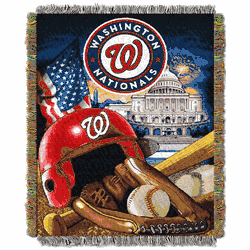 MLB Washington Nationals Homefield Advantage Tapestry Throw