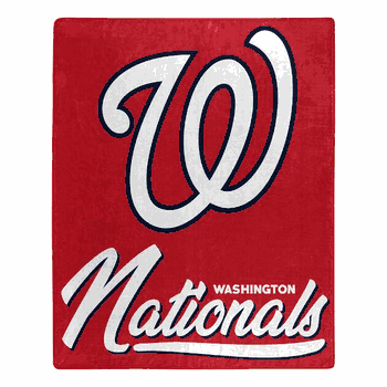 MLB Washington Nationals Signature Raschel Throw