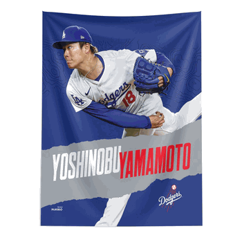 MLB Yoshinobu Yamamoto Dodgers Wall Hangings