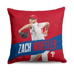 MLB Zack Wheeler Player Throw pillow 18 x 18 Inches