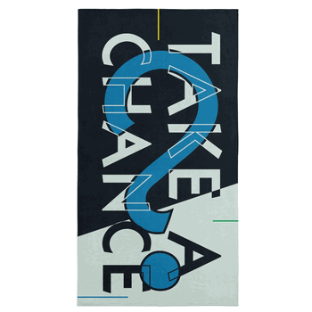 Monopoly Take A Chance Microfiber Beach Towel 30x60 inches